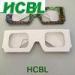 Promotional Gift Cardboard Fireworks 3D Glasses For Birthday Party / Fancy Lamp Club
