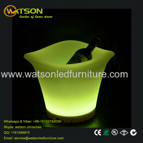 Led furniture led lighted ice bucket