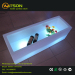 Rechargeable illuminated light up ice bucket plastic