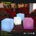 Illuminated furniture led cube chair