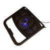 Dual USB Ports Laptop Cooling Stand with Single Fan for 15.6 inch Notebook