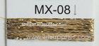 12 micron MX type of metallic yarn for embroidery , sparkle yarn metallic