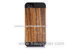 Handmade Zebra Wood and PC iPhone 5 Wooden Back Protection Case Shock Resistant