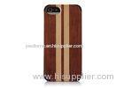 Handcrafted Customize Strip iPhone 5 Wooden Back Covers for Fashion Girl or Boy