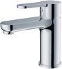 Modern Brass Basin Mixer Faucet with Deck Mounted , Chrome Finish