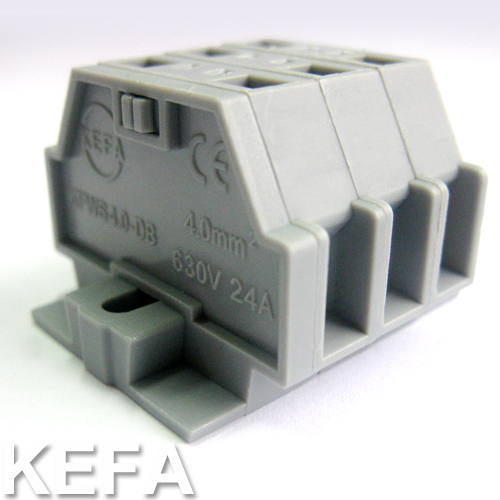 spring terminal block for cable to cable connection KFWS4-DB