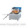 Restaurant Counter Top Single Kitchener Induction Fryer 8L Stainless Steel 304 / 201