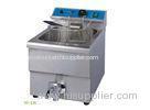 Stainless Steel 220V 12L Commercial Electric Fryer For KFC / Mcdonald Used