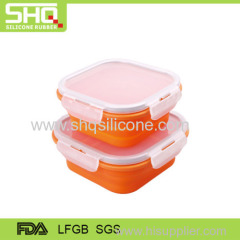 Food grade silicone folding crisper