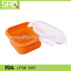 Food grade silicone folding crisper