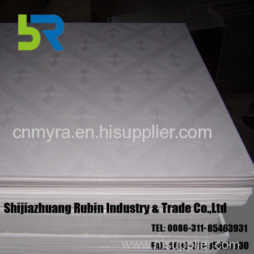 Vinyl coated gypsum board