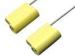 Steel Lock Body Aircraft Cable Security Seals For Truck / Trailer , Yellow