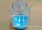 Clear Plastic Milking Pail Bucket for Mobile Milking Machine with ISO