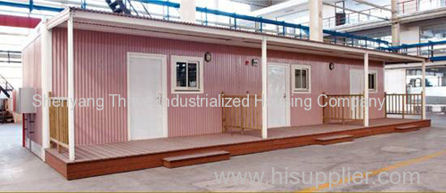 Prefab steel structure container house