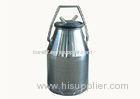 Customized Strong Stainless Steel Milk Bucket For Transport / Storage Milk