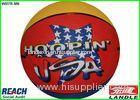 Red Yellow USA Official Women Size 5 Basketballs for Promotional