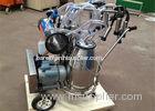 High Efficiency Food Grade Twin Buckets Portable Milking Machine With CE Approved