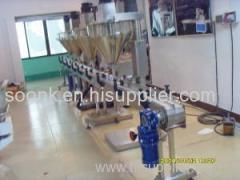 Automatic nitrogen small packing machine for food(bread&biscuit)