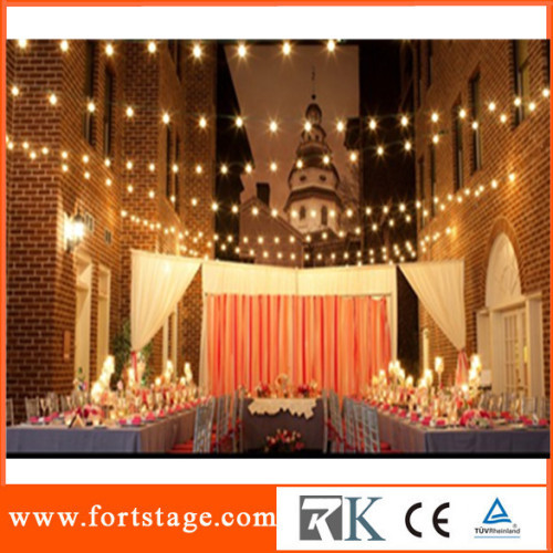 wedding backdrop pipe and drape/portable pipe and drape