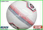 White Stitched Official Size PVC Soccer Ball Size 5 With Soccer Star Printed