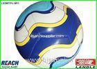 Colorful 32 Panel Traditional Soccer Ball , Pentagon And Hexagon Panels