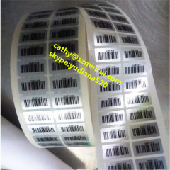 printed barcode labels serialize stickers