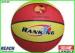 Red Yellow Multi Colored Basketballs Size 7 Standard Size And Weight