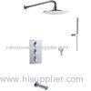 AutomaticAntiScald Thermostatic Shower Set With LED Color Changing Shower Head