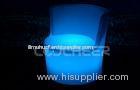 Rechargeable Led nightclub lounge furniture Illuminated Chairs With Backs