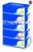 150 Sheet Forton Upgraded Version Classic Blue Series Box Facial Tissue