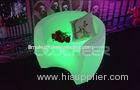 Rechargeable RGB Glowing Fashionable Led Pub Chairs / stool furniture
