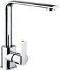 Auti - Splash Thick Chrome Coated Kitchen Mixer Taps , Swivel Spout Basin Mixer Taps