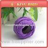 Multi Color 70% Cotton30%Polyster Blend Yarn / Cotton Ball Thread For Knitting