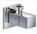 Bathroom Accessory Sets , Leak Resistance Square Wall Mounted Angle Taps