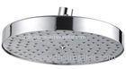 Round Overhead Rain Shower Head , Wall / Ceiling Mounted Powerful Shower Head