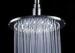 Chrome Finish Overhead Inch Rain Shower Head / White LED Shower Head
