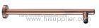 Antique Copper Overhead Rain Shower Arm , Long Shower Head Arm For Concealed Shower Set