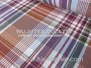 Stable Quality Nice soft 100% Cotton Yarn Dyed Fabric , Plain Weave Plaid Fabric