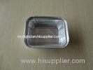 Food grade Aluminum Foil Containers recyclable Rectangle Dairy use For food Storage