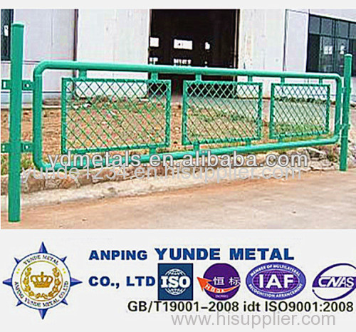 temporary light weight expandable metal mesh fencing/ temporary expandable metal mesh fencing