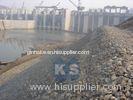 Hexagonal Wire Gabion Mesh , Polyethylene PE Coated Gabion Wire