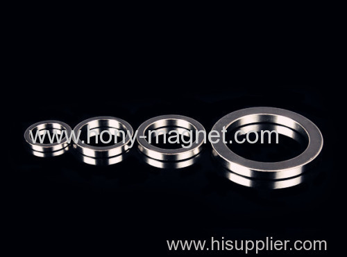 nickel coating ndfeb ring magnets n50