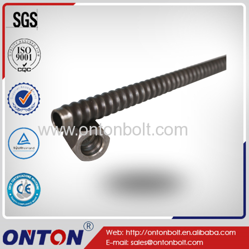High strength thread tunneling self drilling anchor