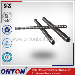 Drilling pipe thread high quality ground steel IBO rock bolt