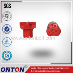 ONTON accessories self drilling hollow anchor bolt R/T thread button drilling bit