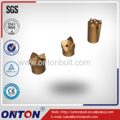 ONTON accessories high quality and hardness bits self drilling rock bolt