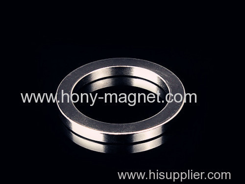 Zn Plated permanent Ring neodymium magnets