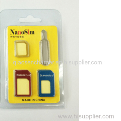 Lowest price nano sim card adapter for smart phone