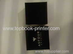 Crystal jewelry cardboard gift packaging box printing