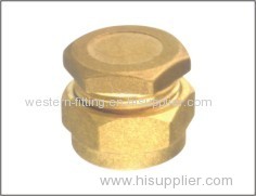 Compression Fitting Hexagon Fitting Brass Fitting